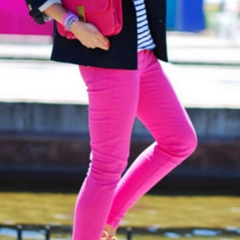 GAP // Always Skinny Fuchsia Jeans